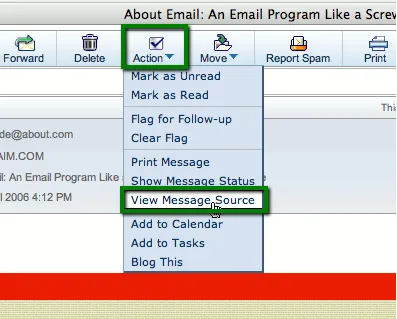 How to get Email Headers