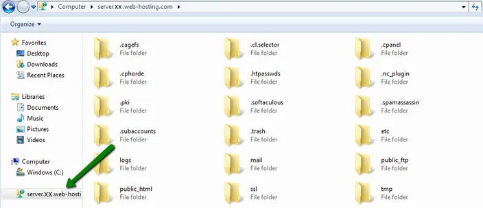 build in ftp
