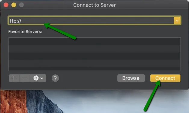 build in ftp