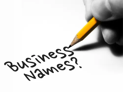 Choosing a Business Name