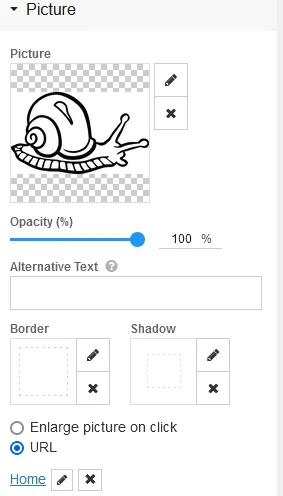 header image for website settings