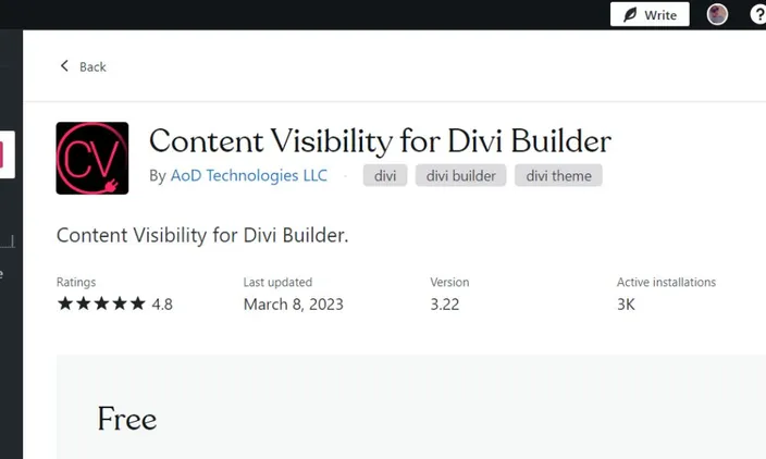 Divi builder