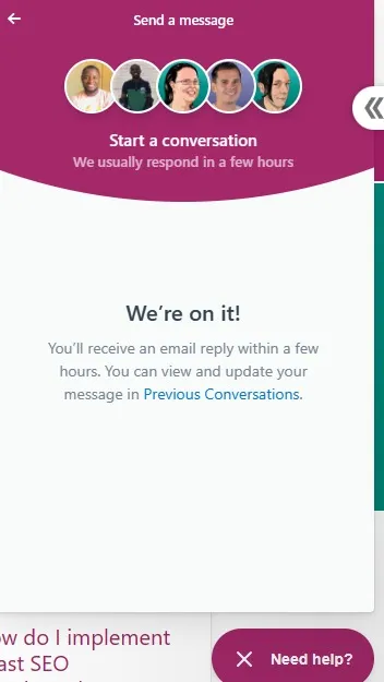 yoast support